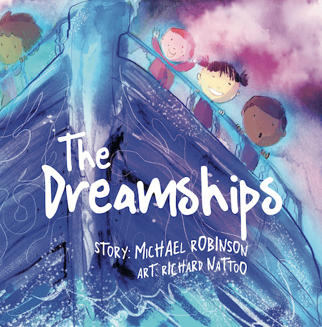 The Dreamships – front cover – lr